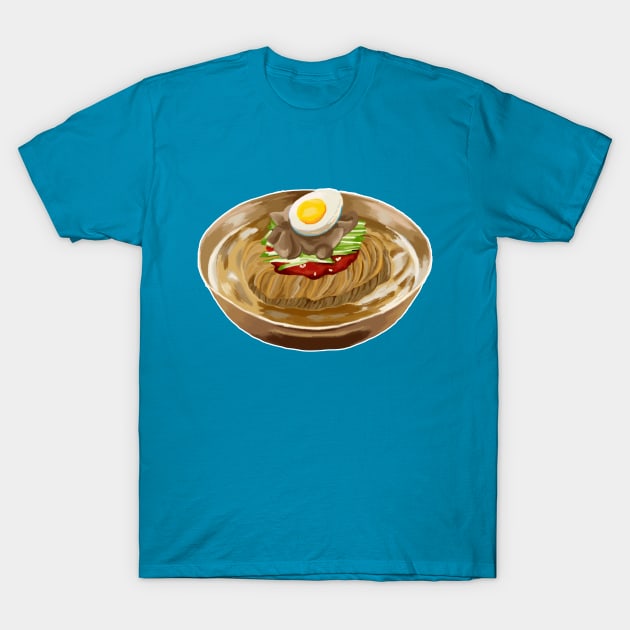 Cold Noodles Naengmyeon T-Shirt by MandyE